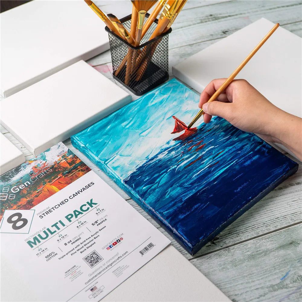 Pack of 4 Blank Canvases - ATSProducts