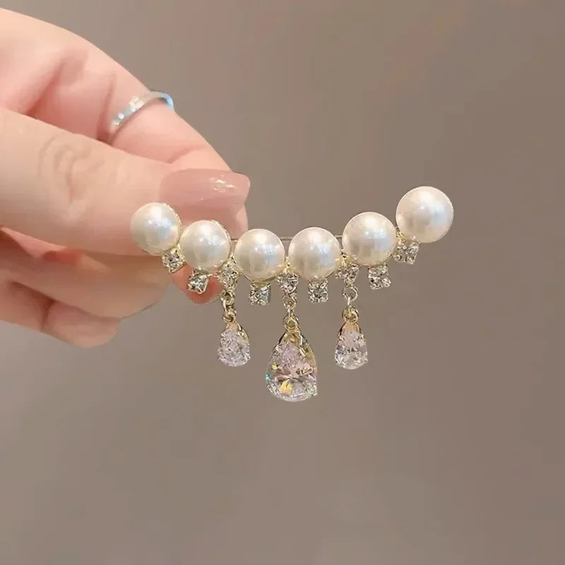 Little Girl In Black Dress Brooch - ATSProducts