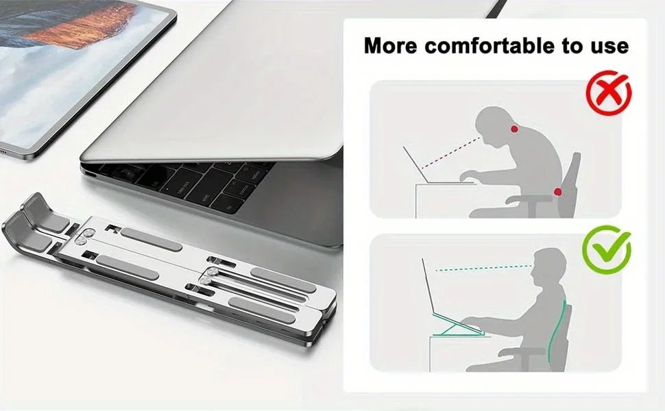 Dutrieux Adjustable Aluminum Laptop Stand - ATSProducts