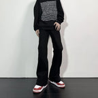 Men's Black Flare Jeans - ATSProducts