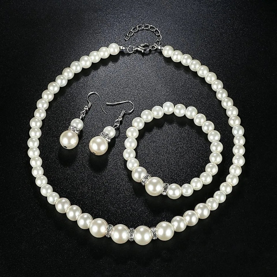 MoonBiffy Pearl Jewelry Set - ATSProducts