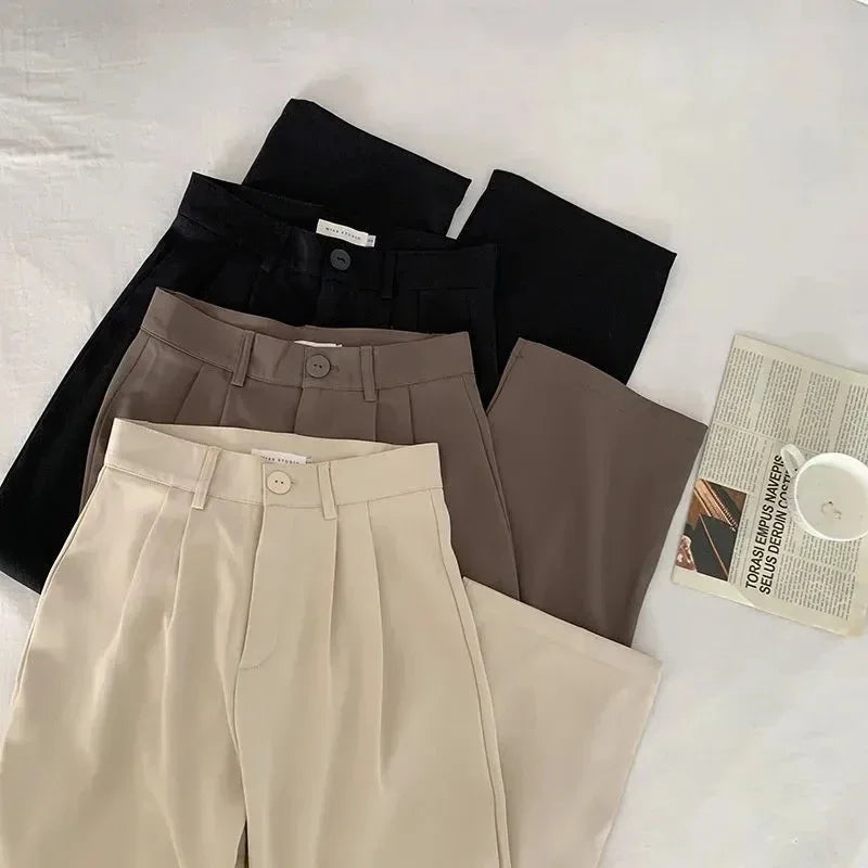 High Waist Casual Pants - ATSProducts