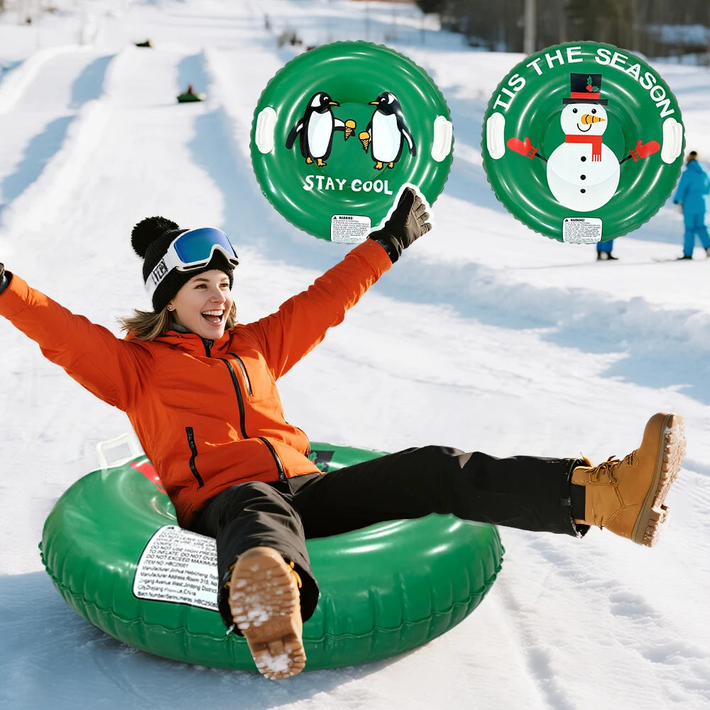 Inflatable Large Capacity Snow Sled - ATSProducts