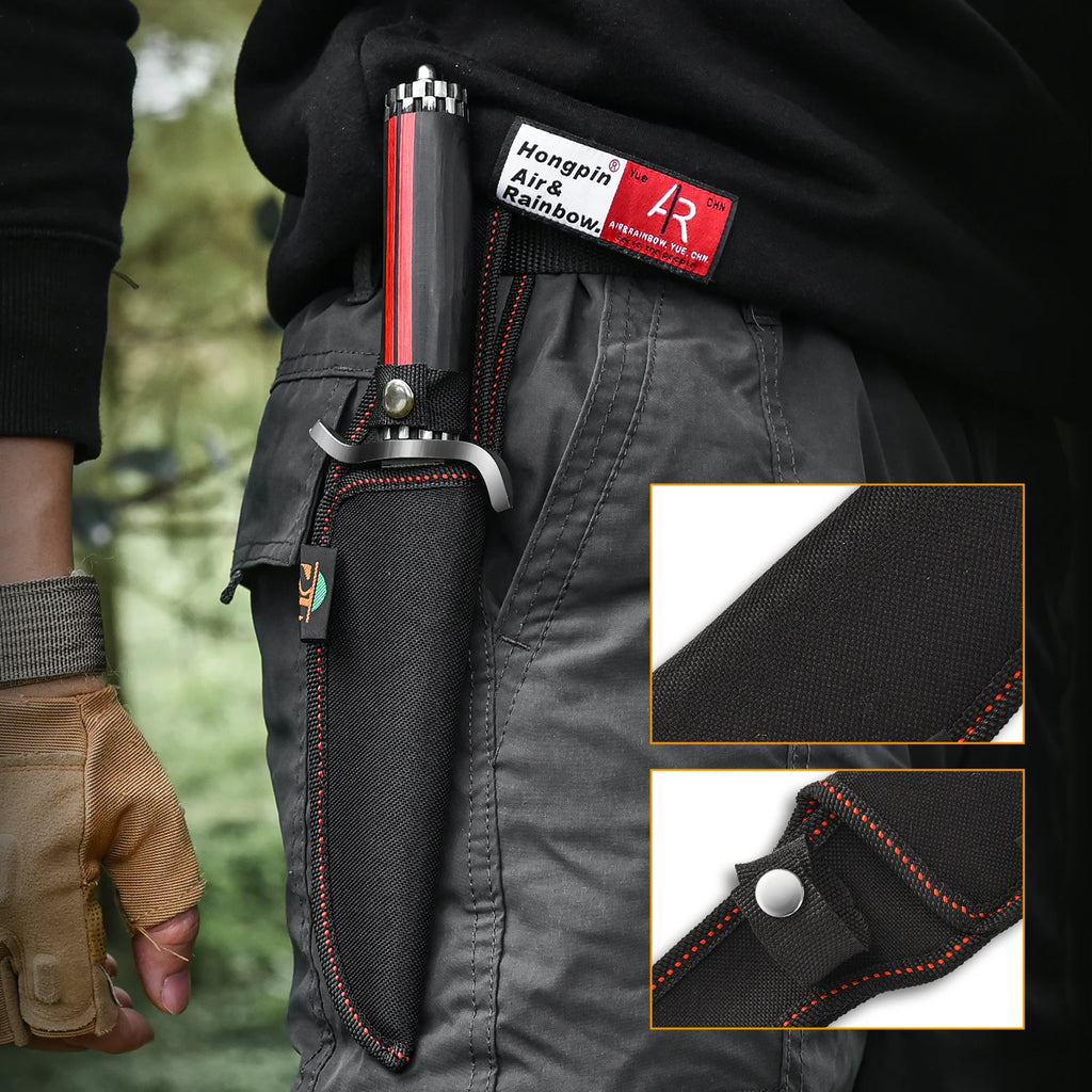 1Pc Sheathed Belt Knife - ATSProducts