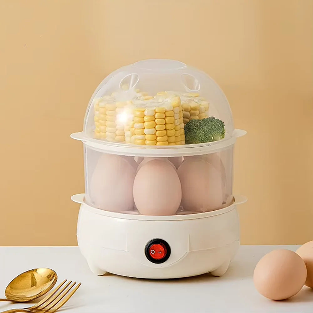 1 or 2 Layer Electric Egg Steamer - ATSProducts