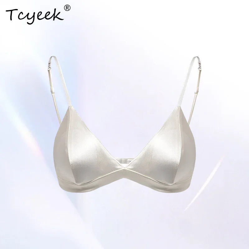 Tcyeek 93% Silk Bra - ATSProducts