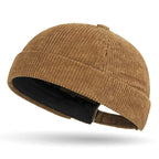 Corduroy Brimless Hat - ATSProducts