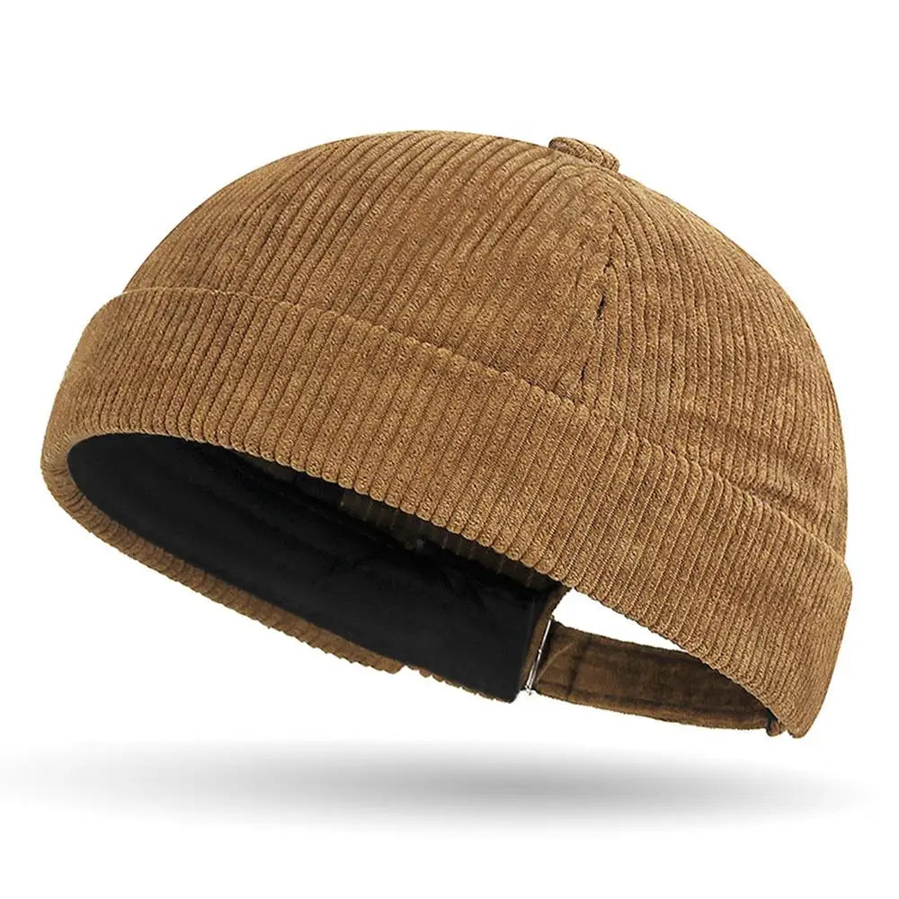 Corduroy Brimless Hat - ATSProducts