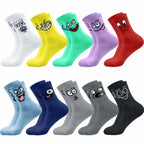 Uiushe Colorful Goofy Face Socks - ATSProducts