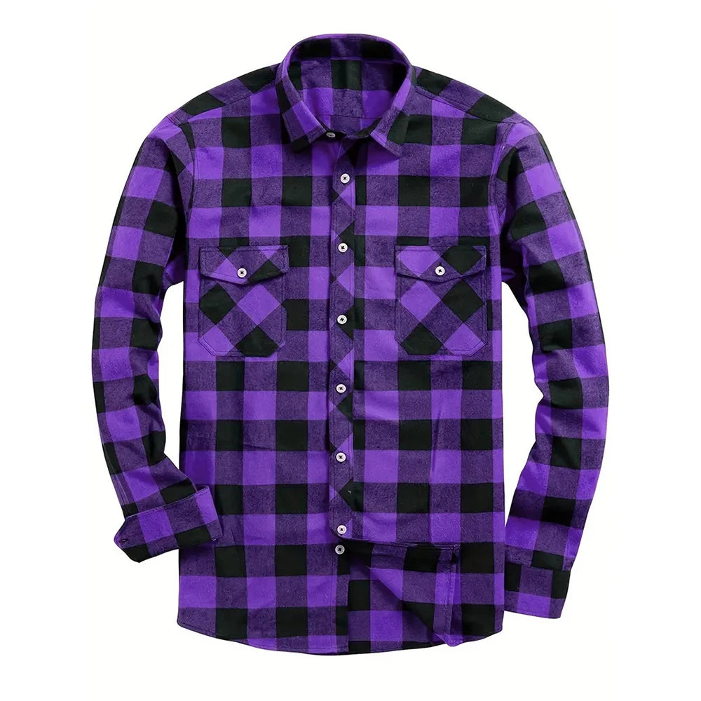 Plaid Flannel Shirt - ATSProducts