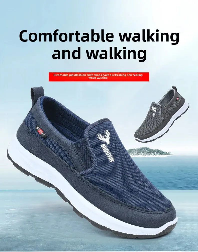 Men's Cloth Slip-On Anti-Slip Loafers - ATSProducts