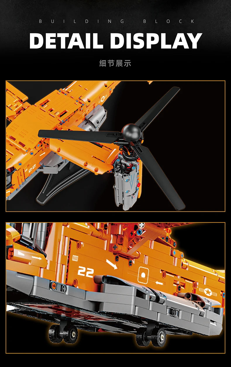 High-tech WW2 Technical Osprey Transport Aircraft Sets - ATSProducts