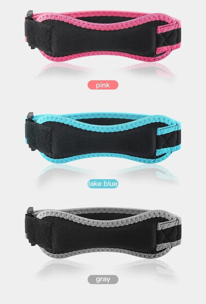 Patella Band Adjustable Silica Gel Knee Tendon Strap Protector - ATSProducts