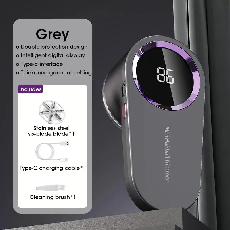 Electric Lint Remover With Digital Display - ATSProducts