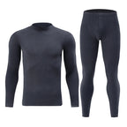 2/4 Pcs Men's Solid Color Thermal Underwear - ATSProducts