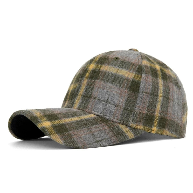 Plaid Baseball Cap - ATSProducts
