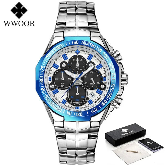 WWOOR Chronograph Wristwatch - ATSProducts