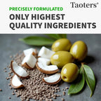 Taoters Vitamin D3 K2 Liquid Drops, Vitamin D, K, MCT Oil & Omega 3 - ATSProducts
