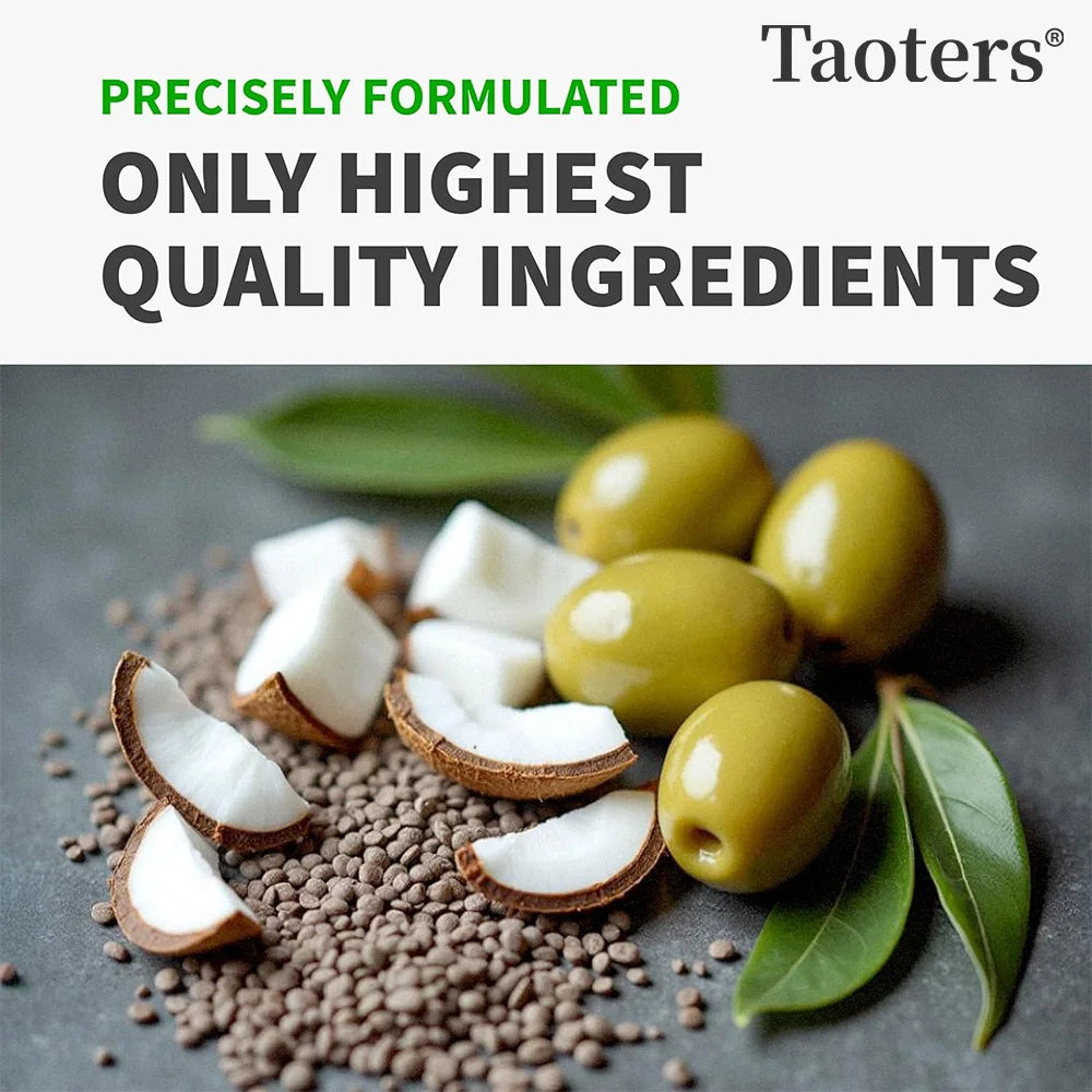 Taoters Vitamin D3 K2 Liquid Drops, Vitamin D, K, MCT Oil & Omega 3 - ATSProducts