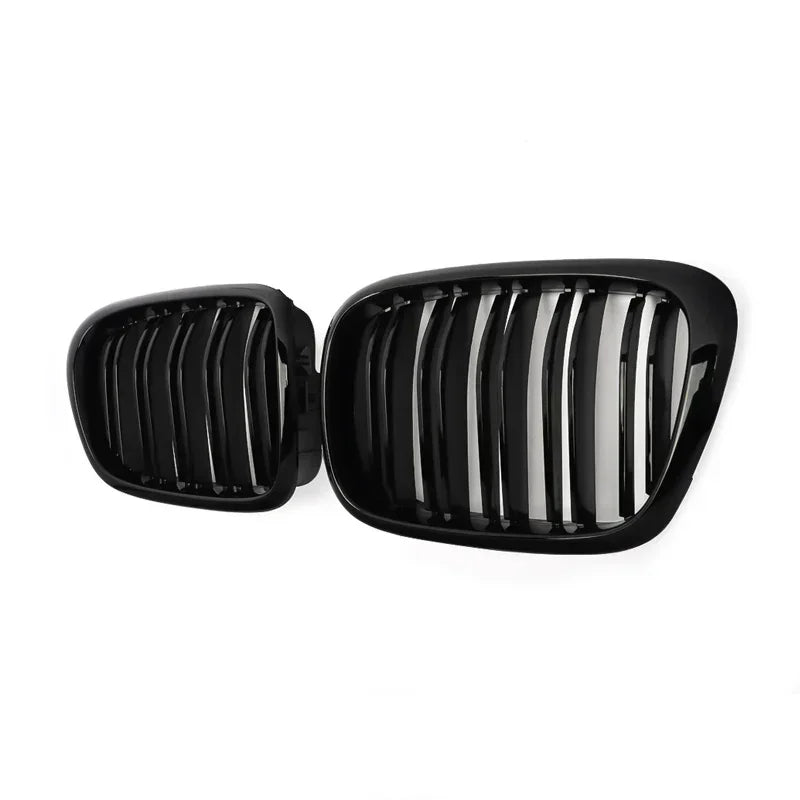 MagicKit Gloss Black Front Kidney Grilles For BMW E39 525 528 530 535 M5 1999-2003 - ATSProducts