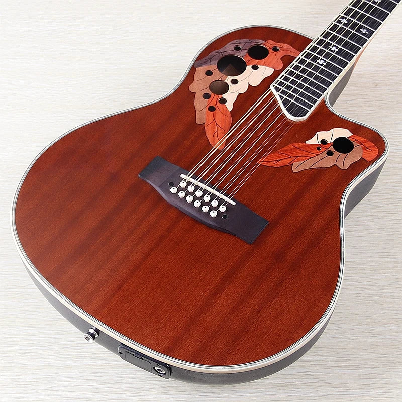 12 Strings 41 Inch Round Back Electric Acoustic Guitar - ATSProducts