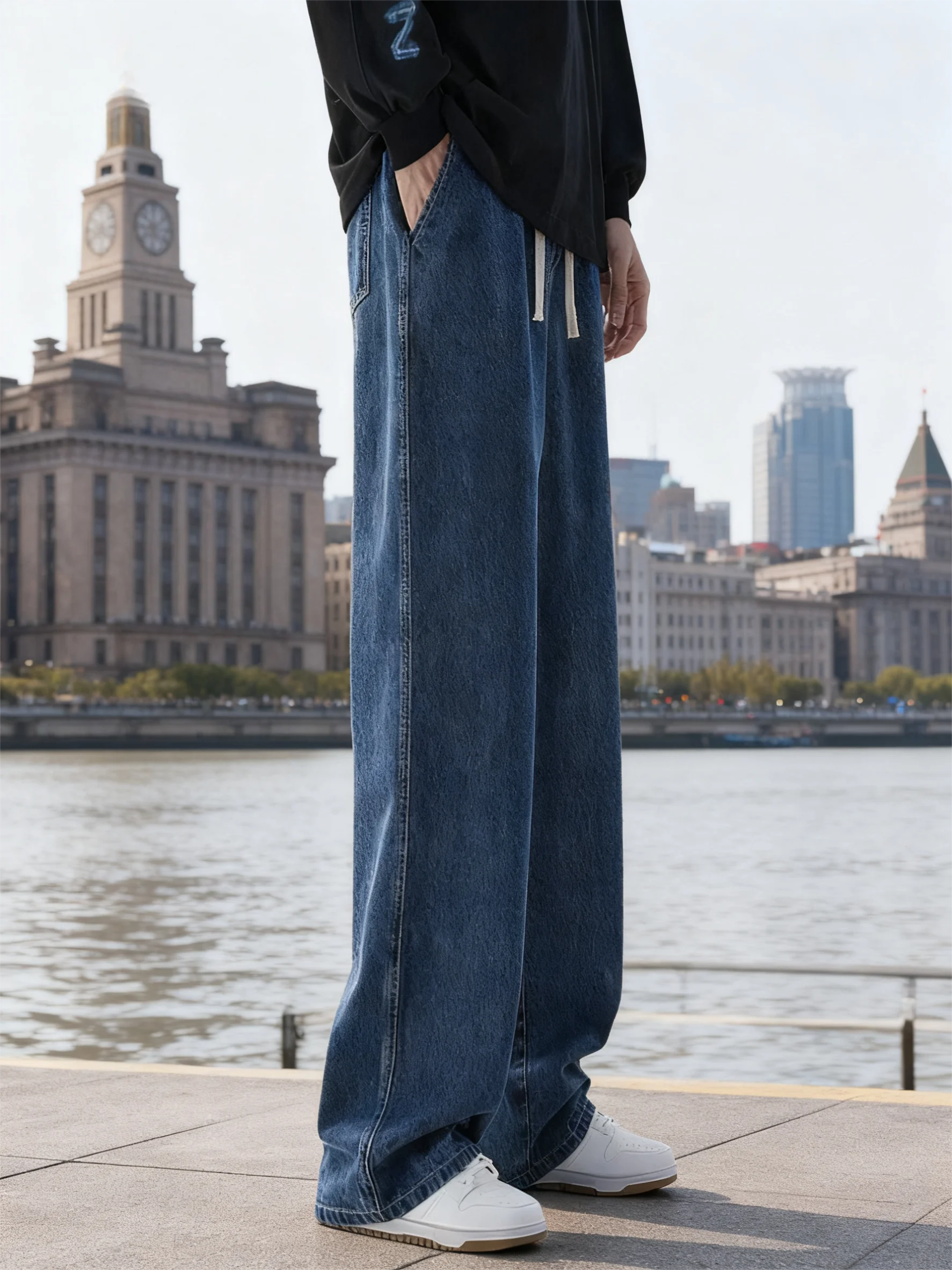 Men's Wide-Leg Jeans - ATSProducts