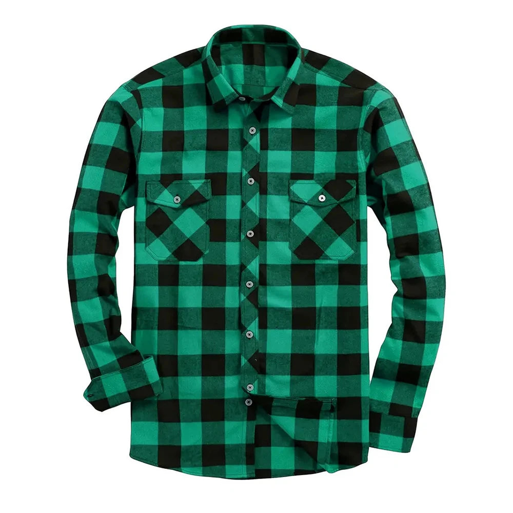 Plaid Flannel Shirt - ATSProducts