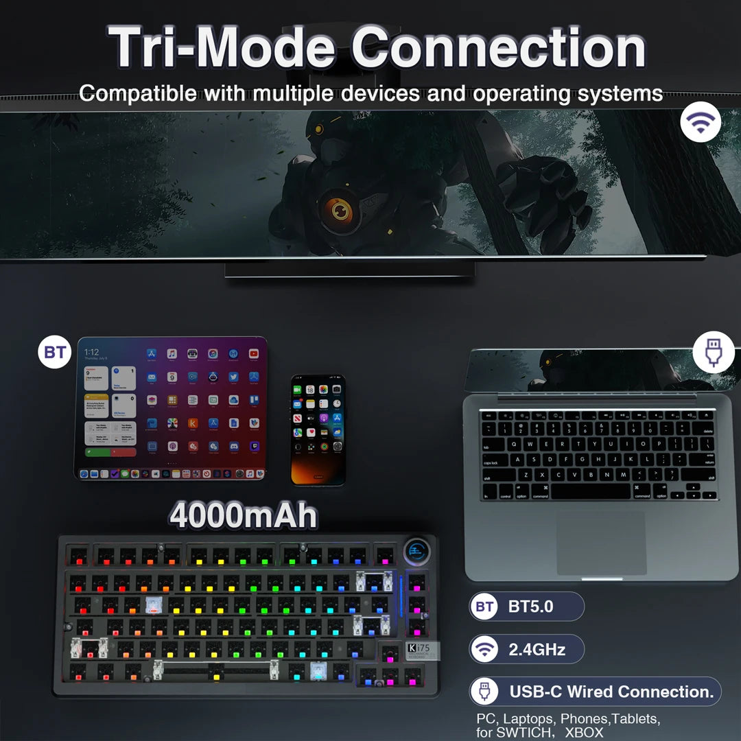 Ki75 Custom Mechanical Keyboard Kits