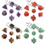 7 Chakra Platonic Sacred Stone Set - ATSProducts