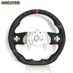 Angotan Full Leather Car Steering Wheel Perforated For Jeep Wrangler JL 2018-2023 Models - ATSProducts