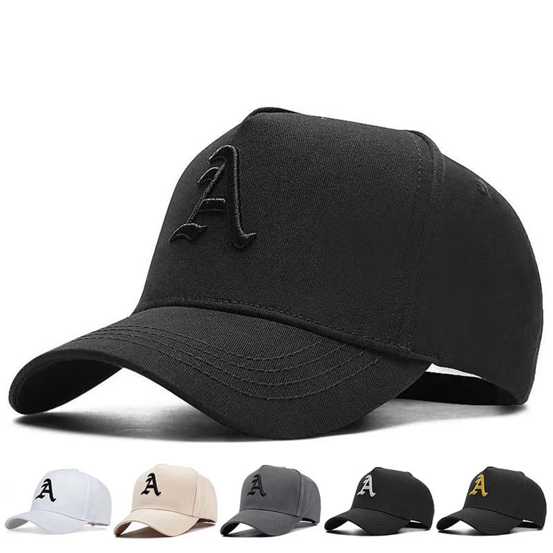 A Letter Embroidered Baseball Caps - ATSProducts