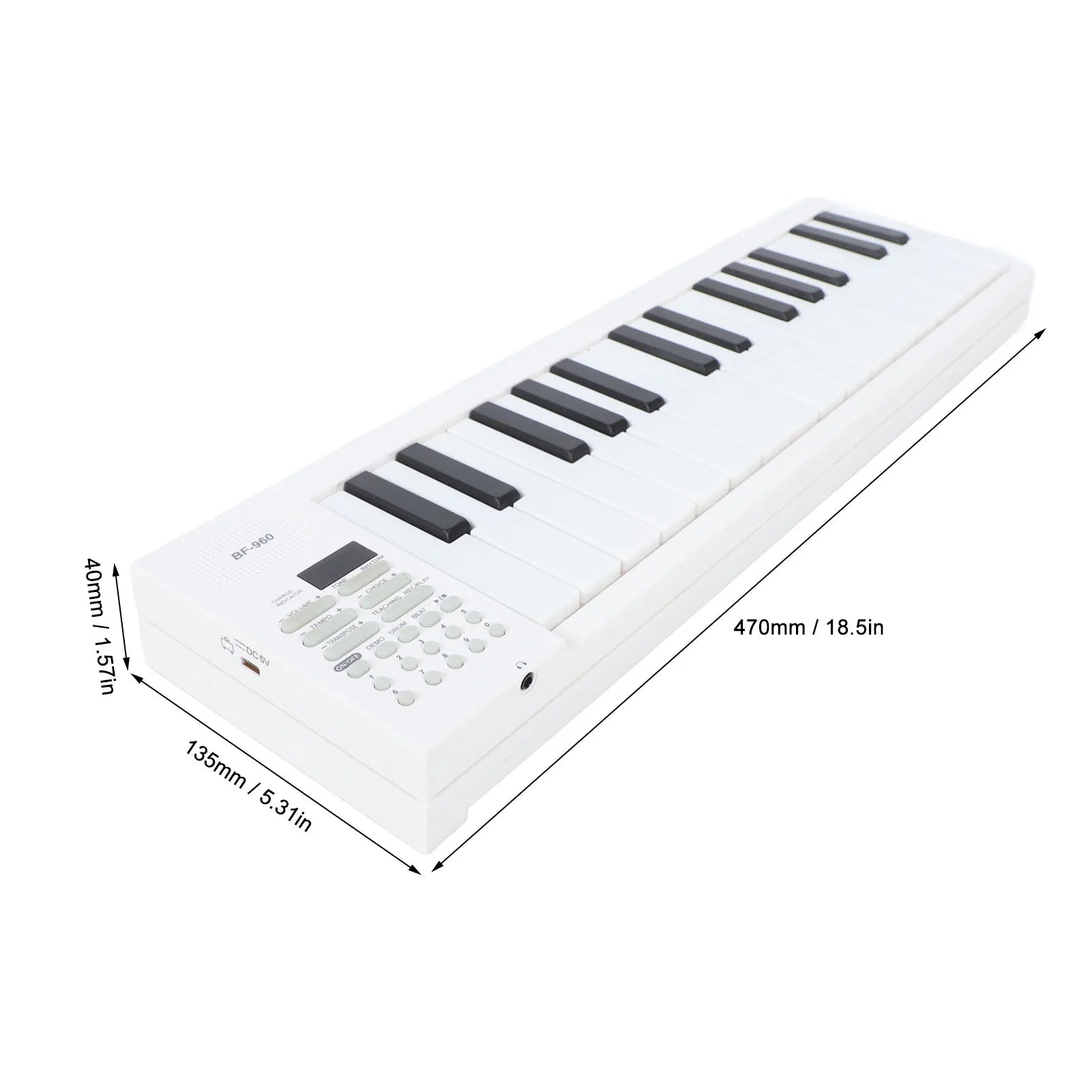 61 Key Foldable Piano With Recording Playback - ATSProducts