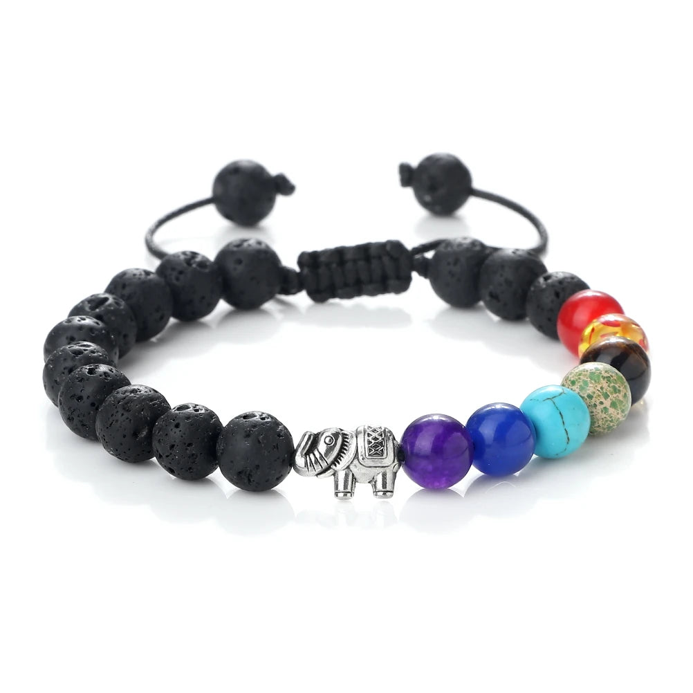 Handmade Natural Stone 7 Chakra Beaded Bracelets - ATSProducts