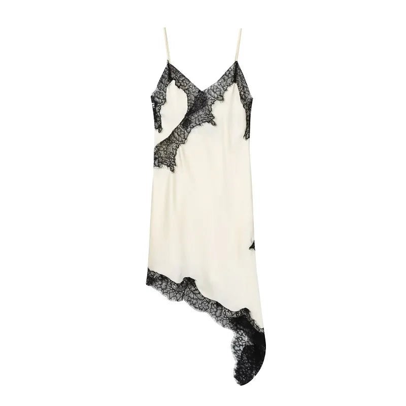 Mujer Lace Slip Mini Dress - ATSProducts