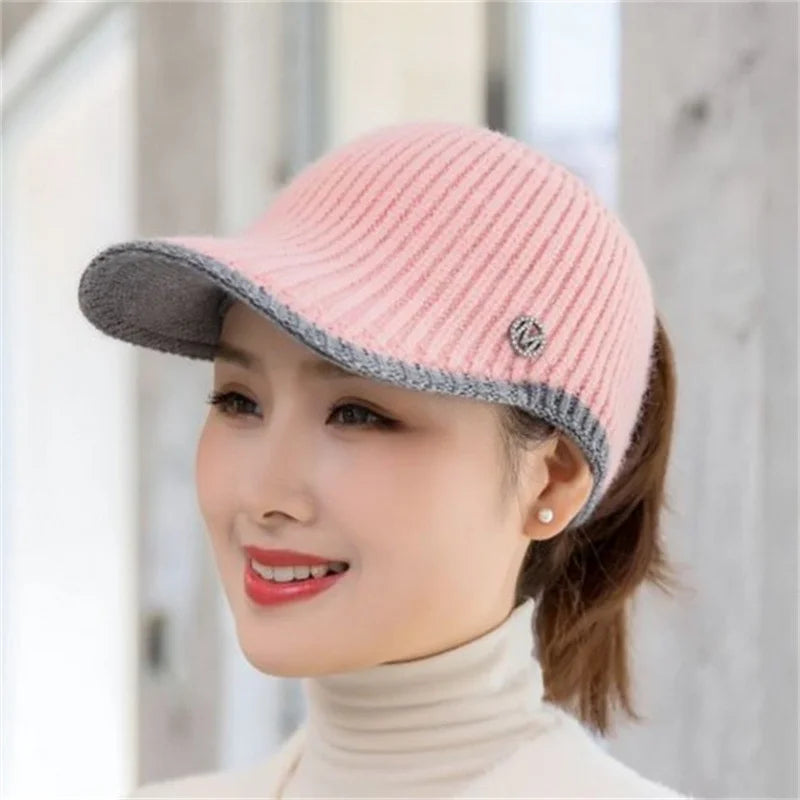 Empty Top Knitted Golf Cap - ATSProducts