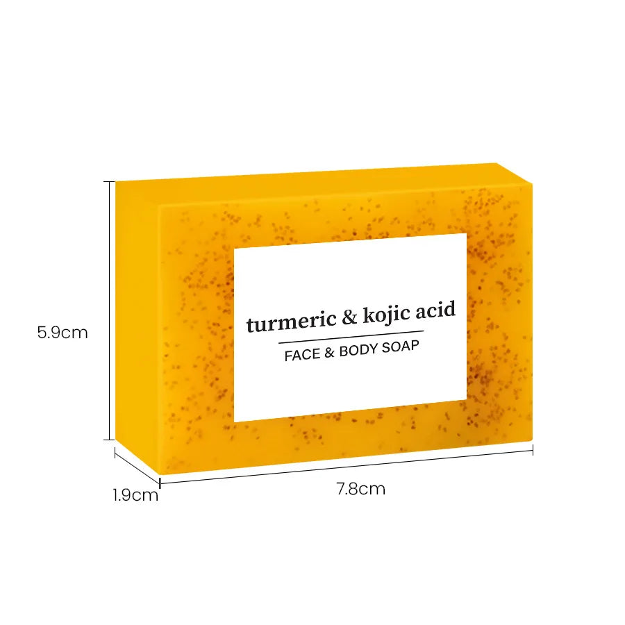 RDQCTQ  1pc Turmeric Natural Bar Soap - ATSProducts