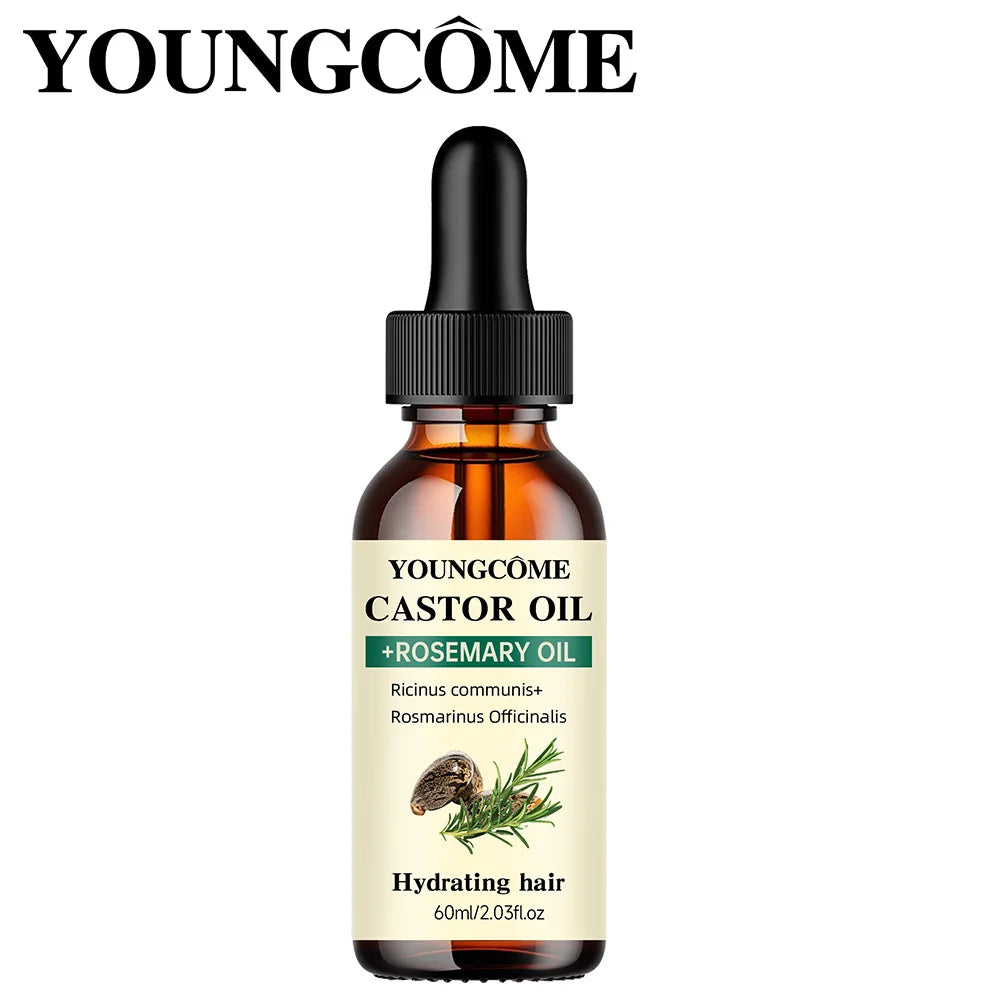 YoungCôme Castor And Rosemary Oil for Hair Growth