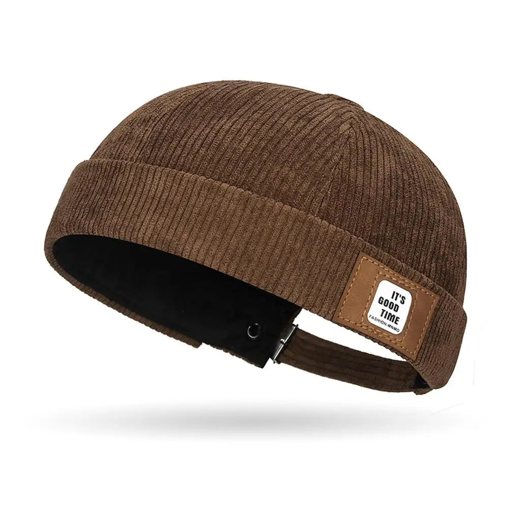 Corduroy Brimless Hat - ATSProducts
