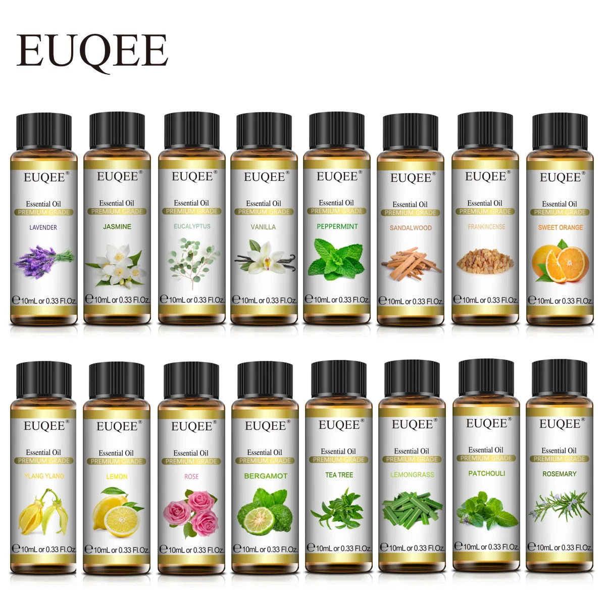 EUQEE 10ml Natural Plant Essential Oil - ATSProducts