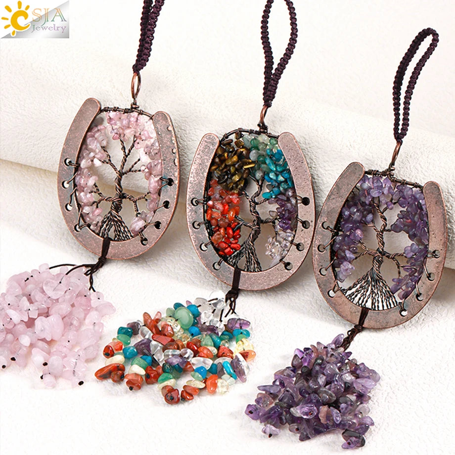 7 Chakras Tree of Life Pendant - ATSProducts