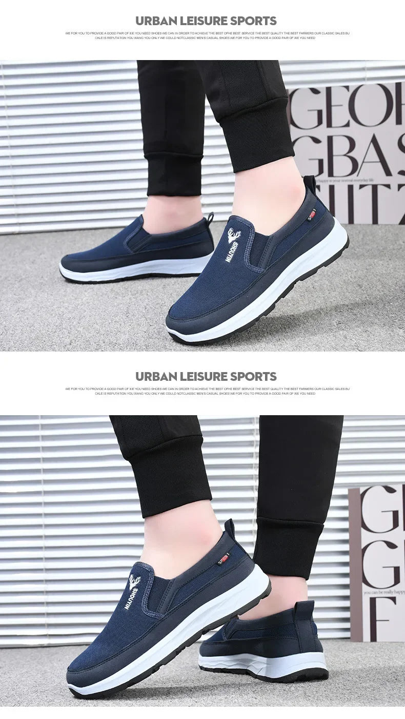 Men's Cloth Slip-On Anti-Slip Loafers - ATSProducts