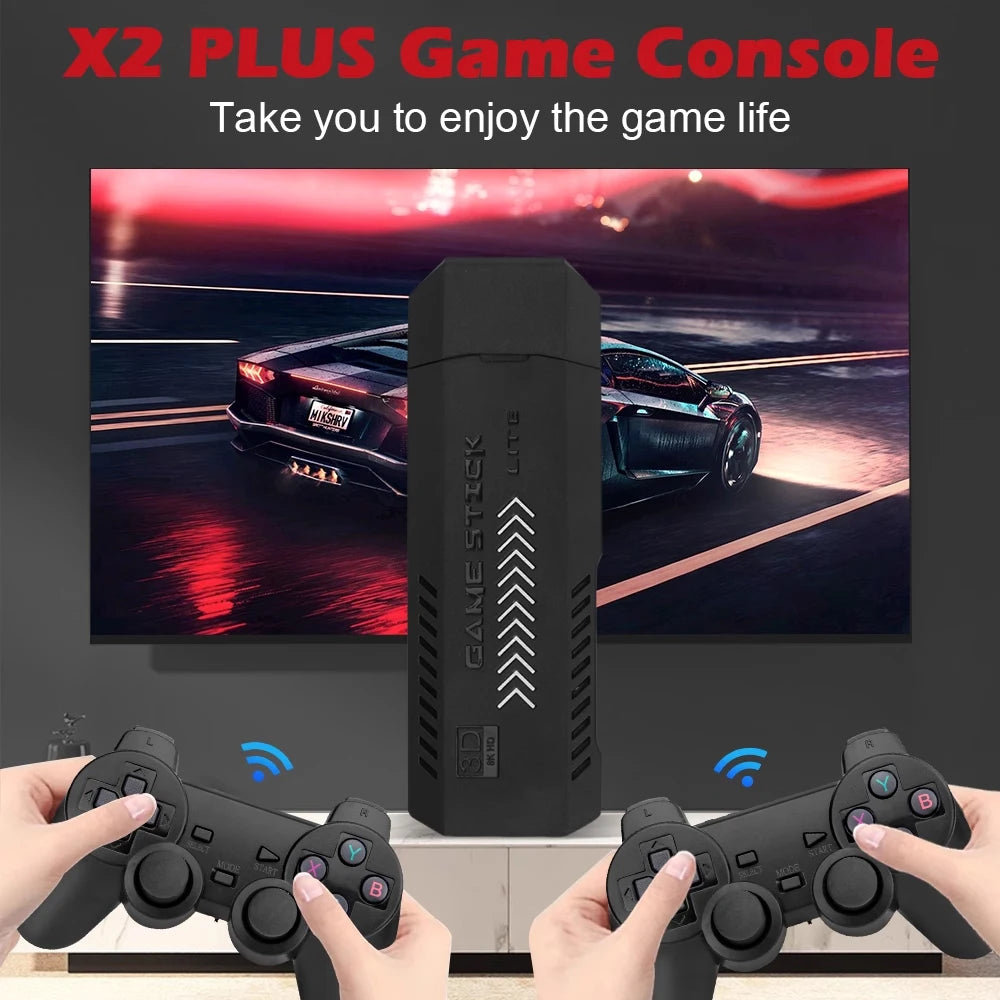 Boyhom 256G 58,000 Games GD10 Plus Game Stick 4K HD Video Game Console - ATSProducts