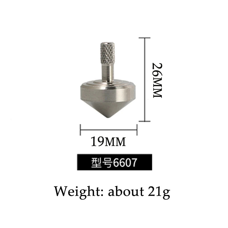 Accurate Metal Spinning Top Desktop Spinner Fidget Stress Reliever - ATSProducts