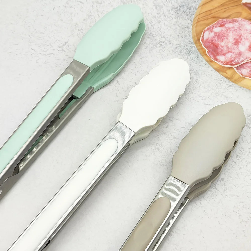 9 inch Silicone Kitchen Food Tong - ATSProducts