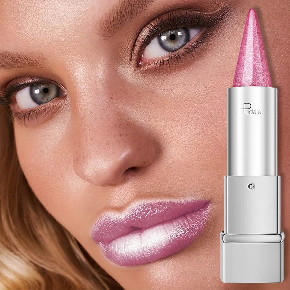 Pearlescent Sparkle Waterproof 24 Hour Lipstick - ATSProducts