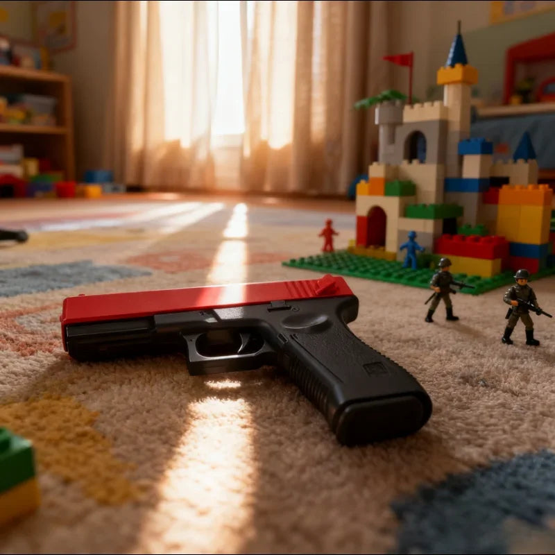 Soft Bullet and Airsoft Pistol Manual G17 G lock Toy Gun - ATSProducts