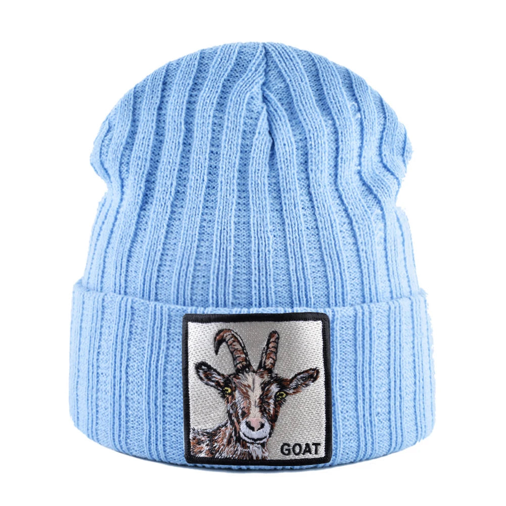 K Kissbaobei Embroidered Goat Beanies - ATSProducts