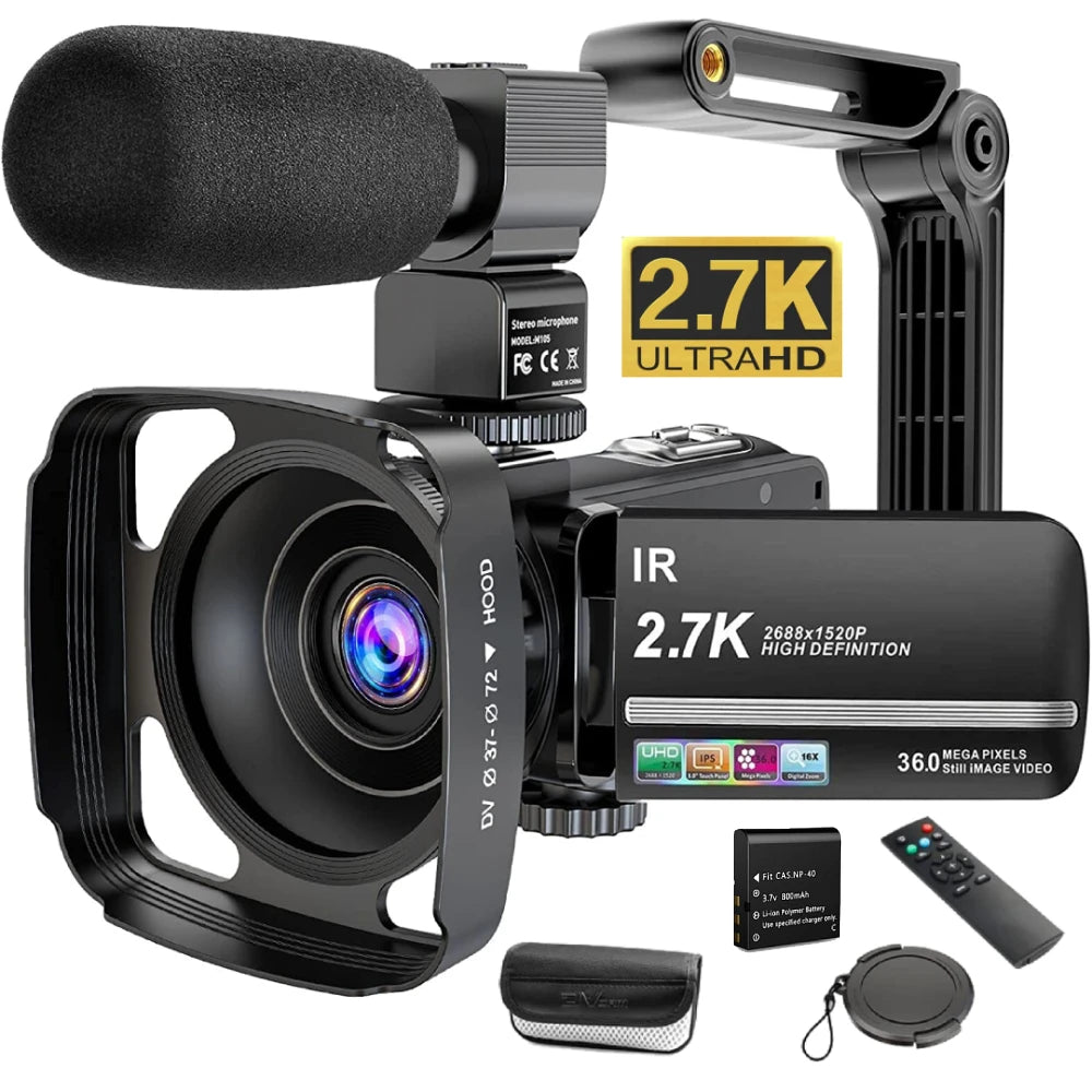Melcam 2.7K Camcorder