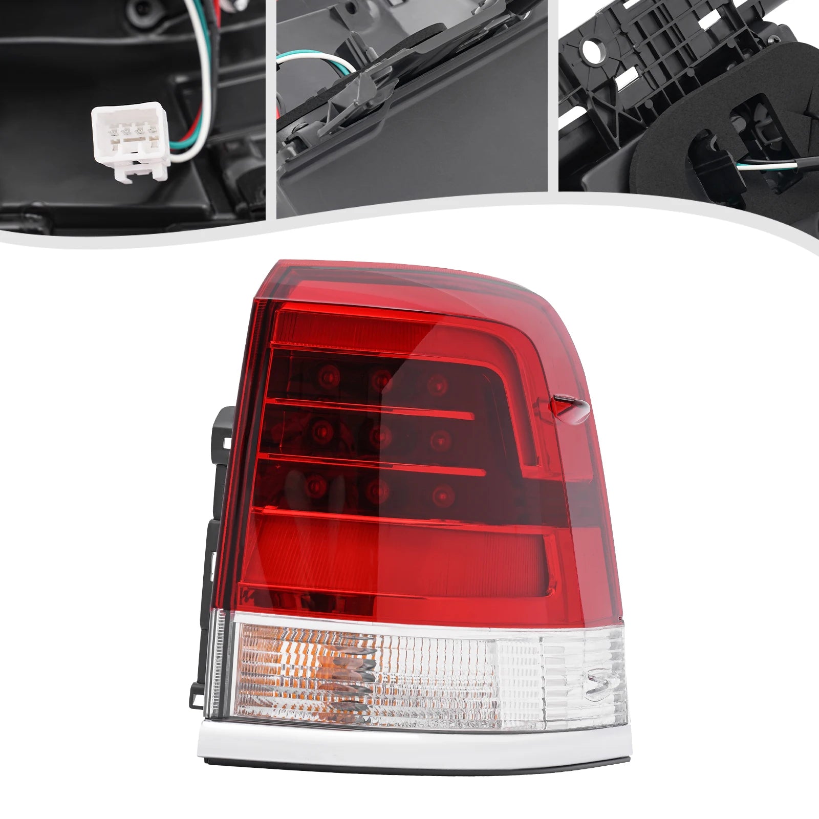 Right Tail Light for 2016 2017 2018 Toyota Land Cruiser FJ200 Brake Lamp - ATSProducts