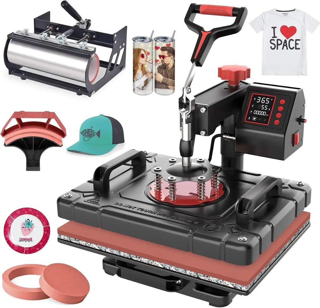 5 in 1 Heat Press Machine - ATSProducts